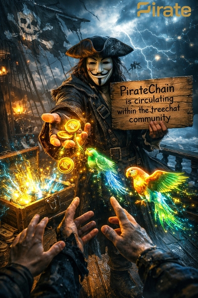 $Arrr is circulating within the treechat community.
Transaction ID:
8a0be7062d69493d169c1f767b45c3e…