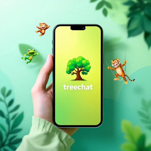 Welcome to Treechat 🌳 📱 🐸 🐵 🐯 !flux