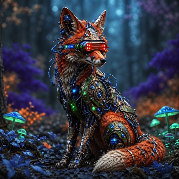 🦊 Cyber Steampunk Fox 🦊
Cyber Beasts Collection 1 
If you send 1 BSV to my wallet, I'll send it to …
