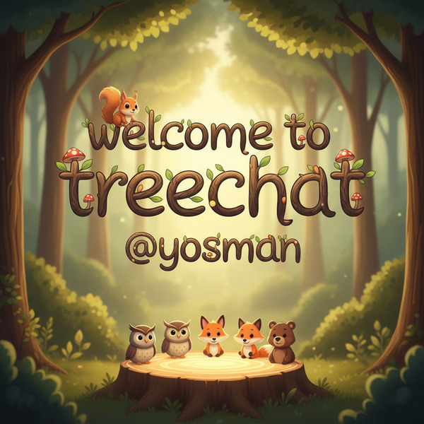 welcome to treechat @yosman !nb