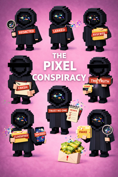 🚨 THE PIXEL CONSPIRACY 🚨
Each NFT is just 1 $BSV 🔥
Only 10 items available.
🗂 Available Items:
1️⃣ Re…