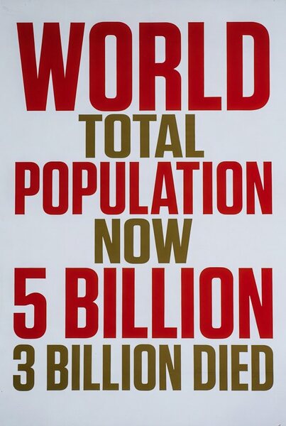 The world population is now 5 billion, previously 8 billion, and they don't want you to know about …