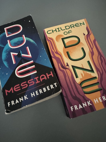It took a year to read Dune first book, one months to read the second and now it shall take 1 week …