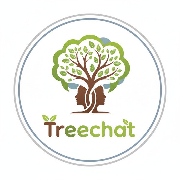 Treechat Logo design !nb