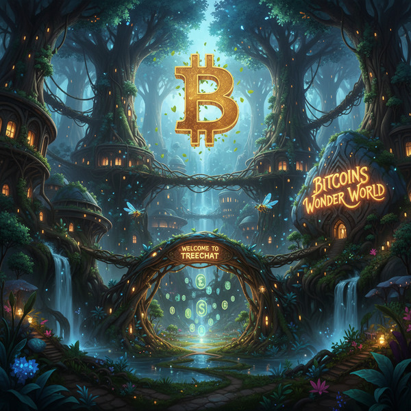 Welcome to treechat Bitcoins wonder world.!nb
