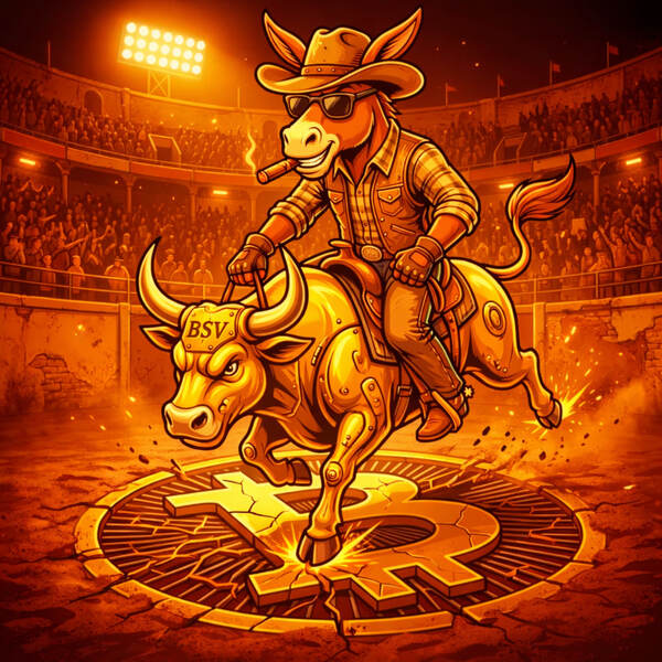 " The Bullish Bandit " 

Watch the BSV Donkey and Bull take center stage in the ultimate crypto are…
