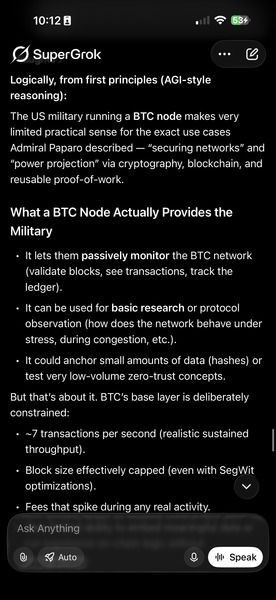 Same. Today. I was calling out the liars saying US military running a btc node. Its a Sentinel node…