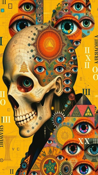 "Alien Art Magazine"
This is a piece about organized chaos, observation, geometry, and symbology bl…