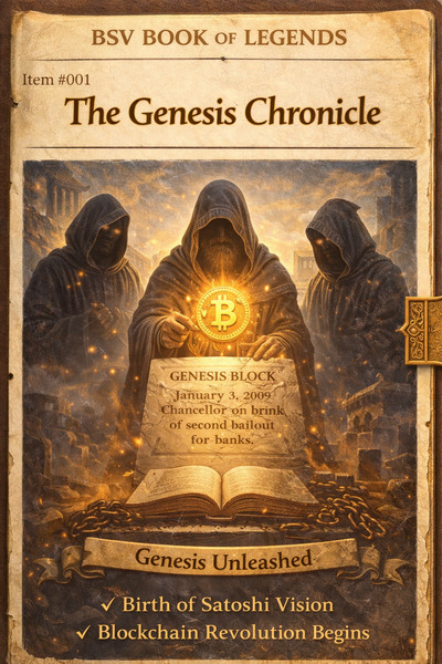 1️⃣ Item #001 — The Genesis Chronicle