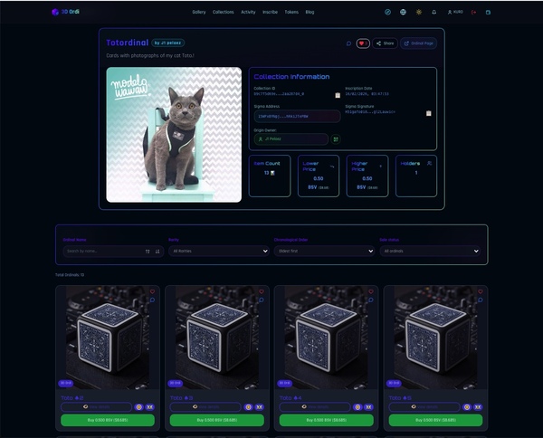 J1, the developer of 3D Ordi, is thinking up some interesting ideas using the  “steganographic NFT”…