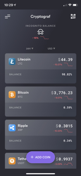 You can easily share your portfolio with friends and family using "Incognito" mode. We will hide yo…