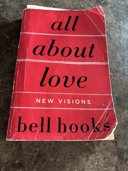 Getting into this book finally.   It’s eye opening as to what we think Love is in our lives.   How …