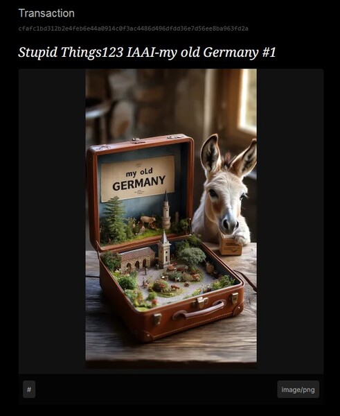 *Stupid Things123* IAAI-my old Germany 
#1 / 3,69 BSV

@Bsvcrypto 👑
@RosaAmargada ✍️🙏