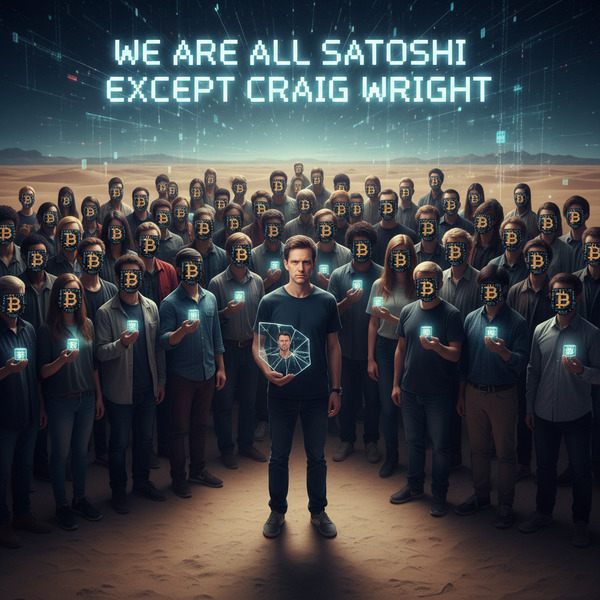 We are all Satoshi except Craig Wright !nb