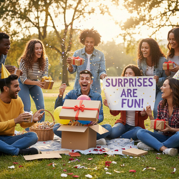 Surprises are fun! !nb