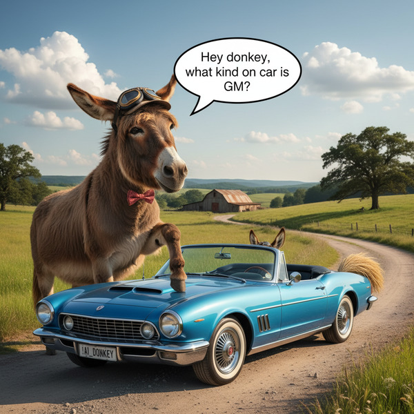 !nb Hey donkey, what kind of car is GM? !AI_donkey