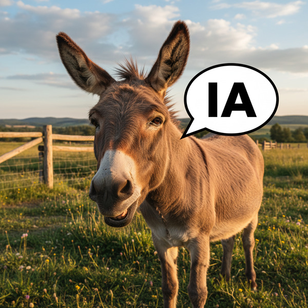 !nb A donkey only needs two letters to express itself clearly. IA.