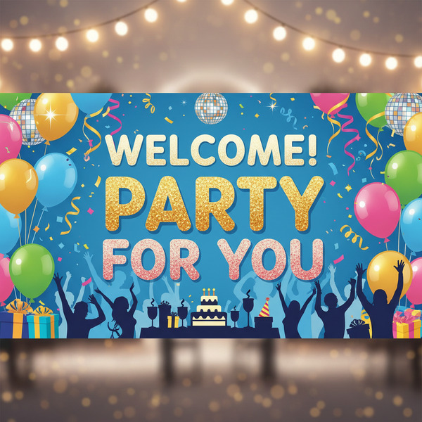 !nb welcome! Party for you.