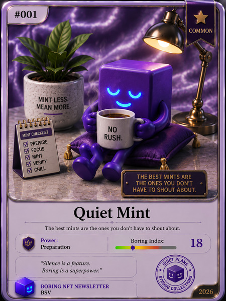 1 Quiet Mint
