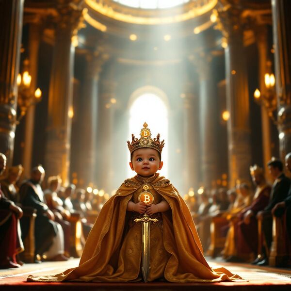 !flux11 Congratulation.! The born of Bitcoin emperator son.