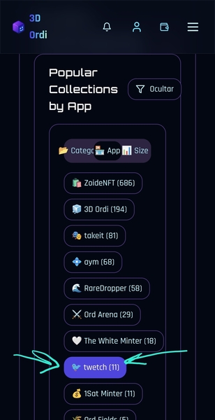 The twetch collections that have migrated to Ordinals also are listed in:
https://3dordi.io/collect…