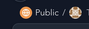 you can tell its a public reply bc of the "Public" at the top left of the thread