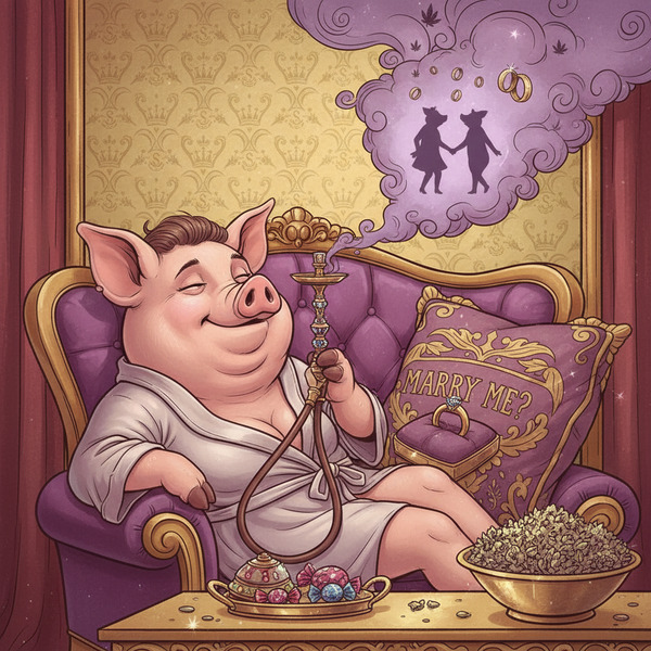 Miss Big Pig is remembering how Snoop Dog treated her so well, smoking his finest stash with her ho…