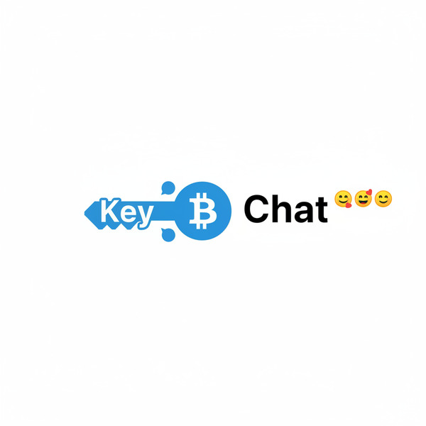!nb change the circle in the key to a B for BitCoin. remove the chat bubbles inside the main bubble…