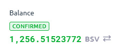 1,256 BSV. Top 1000. 1/16700 of BSV. https://whatsonchain.com/address/1GHNeFbfPDZsfq3GiXi6gnrNX2Z8p…