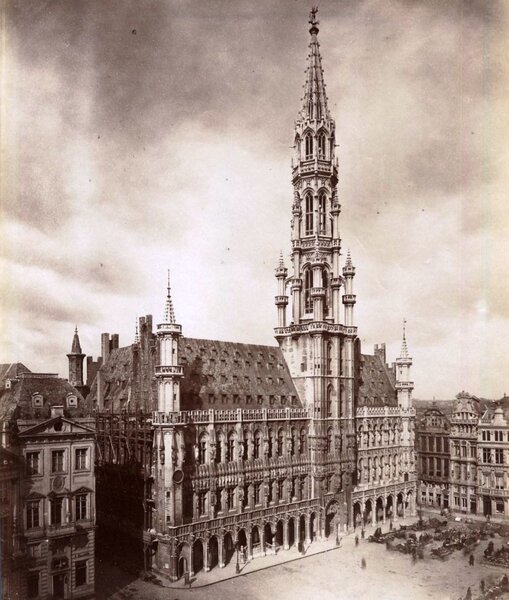 Brussels, Belgium 1870 We live in the ruins of a once superior civilization.