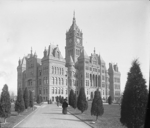 Incredible building. Ancient. Allegedly built in 1894. Salt Lake City and County Building. Pioneers…