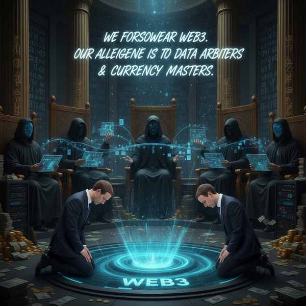 Jack Dorsey and Mark Zuckerberg bow before the trillionare money changers and big data collectors a…