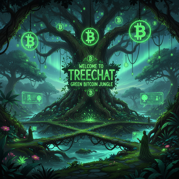 Welcome to treechat green Bitcoin jungle. !nb