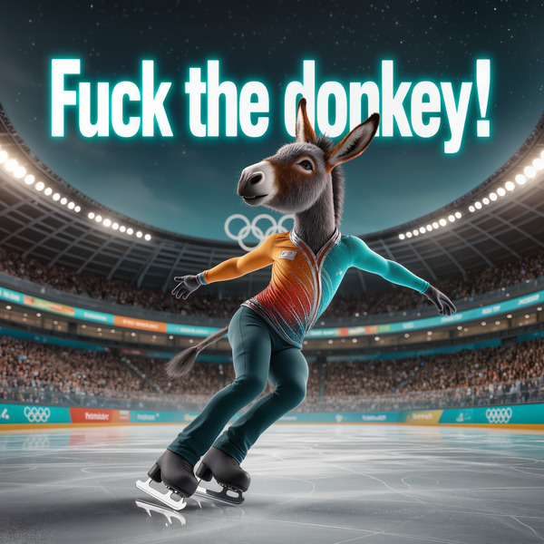 Stupid Things2026* IAAI-backflip DONKEY 🎦❄️🎿 
#5
Winter Olympics 2026 🎦❄️🎿🫏🍻 
[[bsv nft]] [[treechat …