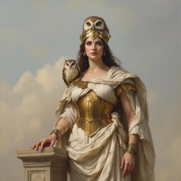 Athena's association with the owl stems from multiple symbolic and mythological reasons that made t…