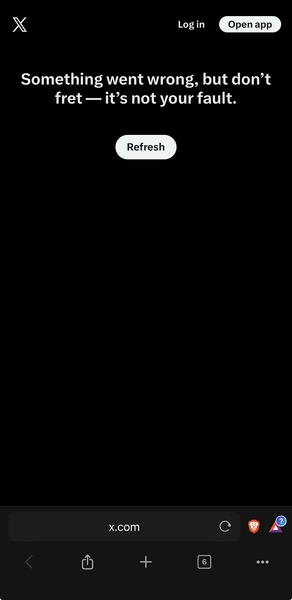 @RosaAmargada are you getting this message from X.