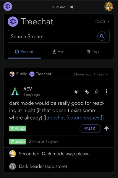 Dark mode is essential
