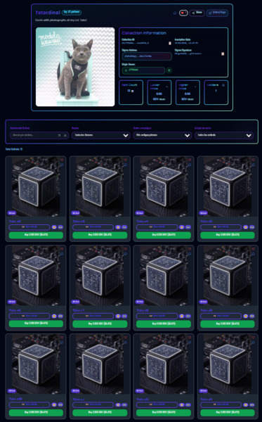 Choose and buy your favorite card, with luck you might win.