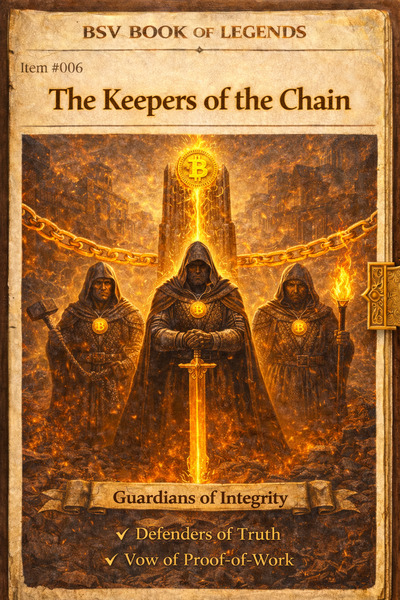 6️⃣ Item #006 — The Keepers of the Chain