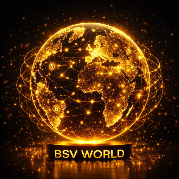 🌍 THE WORLD IS LIVE 🌍
Introducing BSV WORLD
1/1 NFT — Now on Auction
This is not Earth.
This is a w…