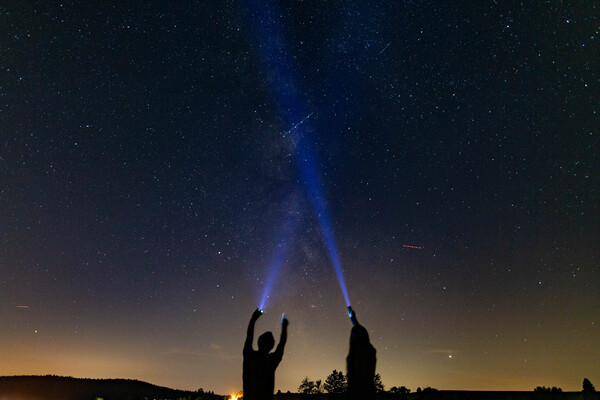 Watching the night sky