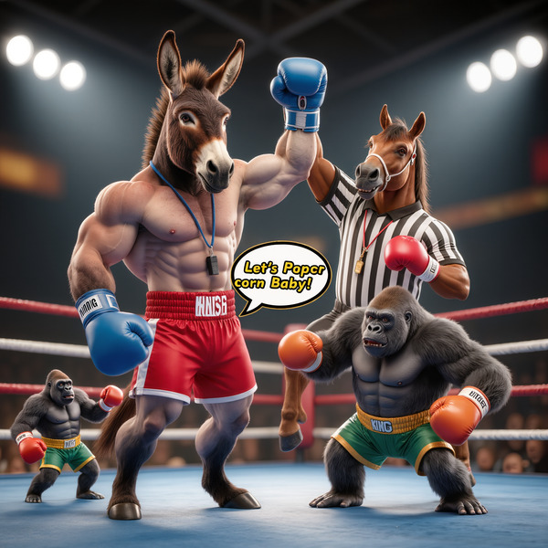This collection addresses the problem of men getting the idea to hit women. A donkey would never hi…