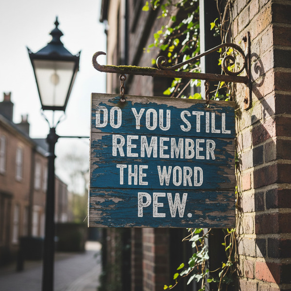!nb Do you still remember the word Pew.
