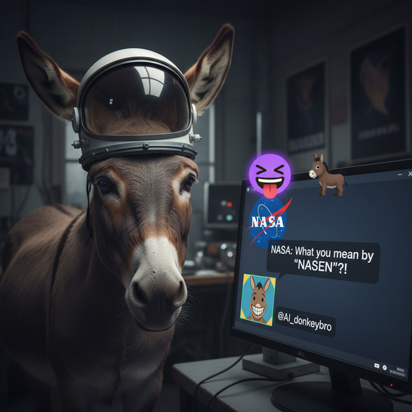 No. 81🍻
Block: #947632⛏️🫏 
Thank you so much for your continued support of my worthless IAAI-Donkey-…