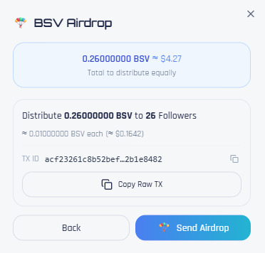 Happy Easter, I have Airdroped 26M of Satoshis to my Followers in [[3dordi]], 1M sats eachone.
http…