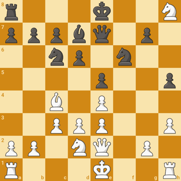 Nice resigns after 13 moves vs 806