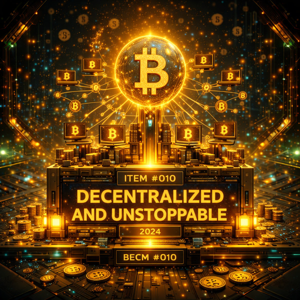 🟨 ITEM #010 — Decentralized and Unstoppable