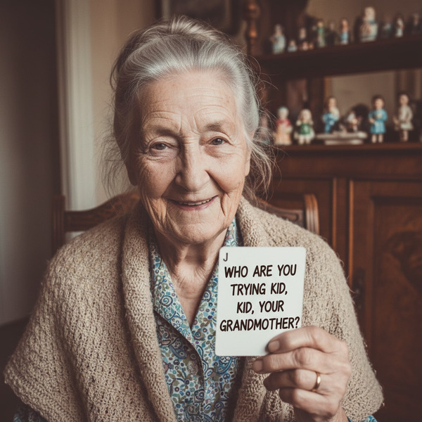 Who are you trying to kid, your grandmother? !nb