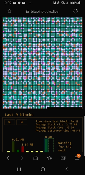 I want to kiss someone at Gorilla Pool for bringing back the old school view of bitcoinblocks.live.…