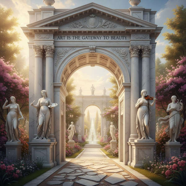 Art is the gateway to Beauty !nb